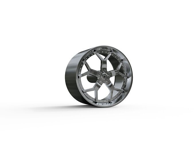 ASANTI AF164 WHEEL  3D print model