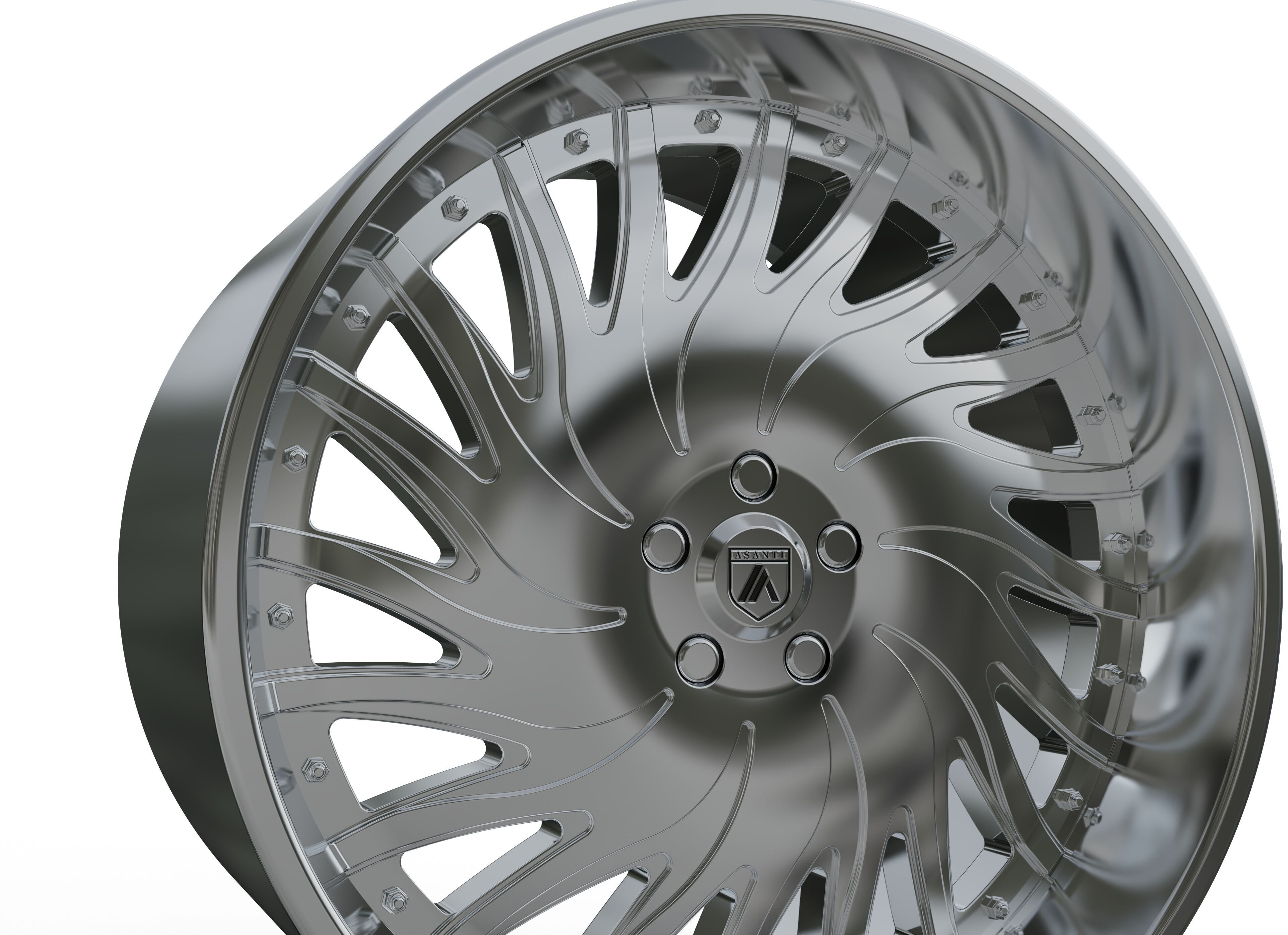 ASANTI AF184 WHEEL  3D print model_2