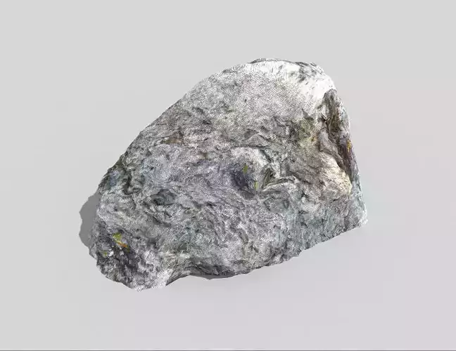 Detailed Rock Low-poly 3D model