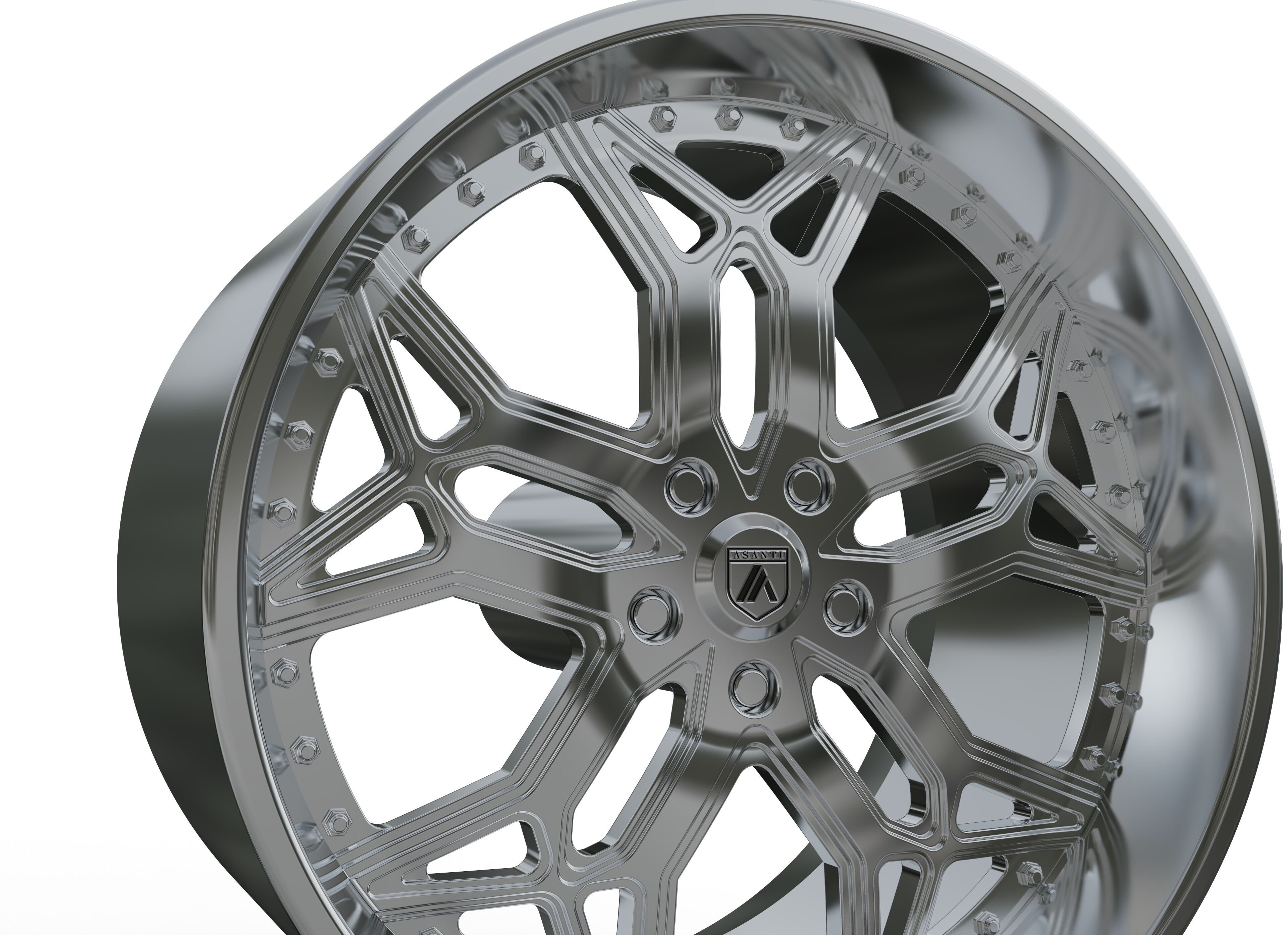 ASANTI AF185 WHEEL  3D print model_2