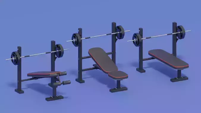 Gym Equipments Benches Barbell