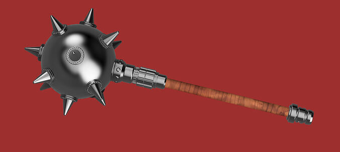 Superman 2025 - Hawkgirl mace 3D print model