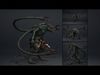 Mistsnake Low-poly 3D model_4