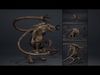 Mistsnake Low-poly 3D model_6
