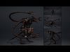 Mistsnake Low-poly 3D model_9
