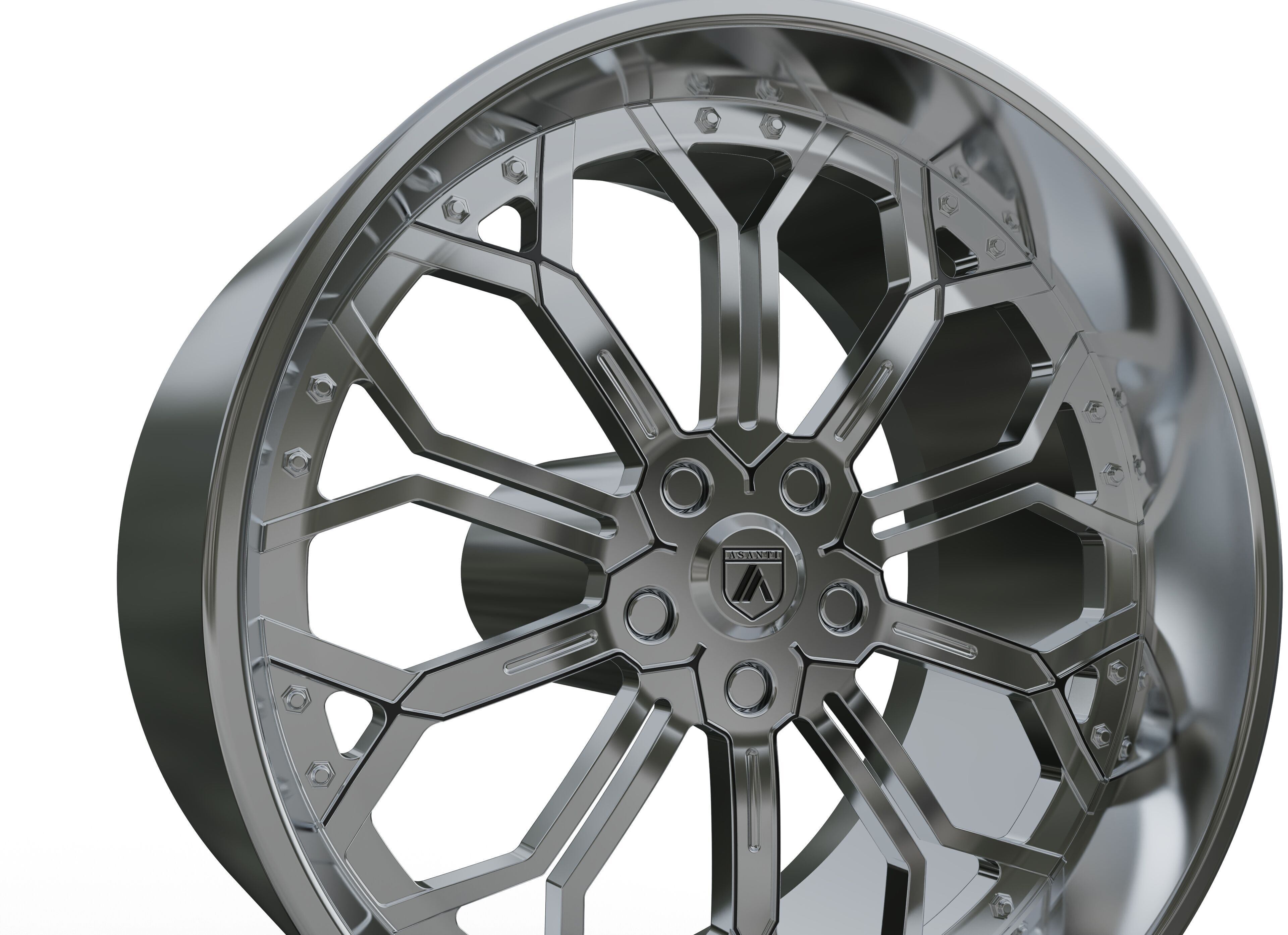 ASANTI AF834 WHEEL  3D print model_2