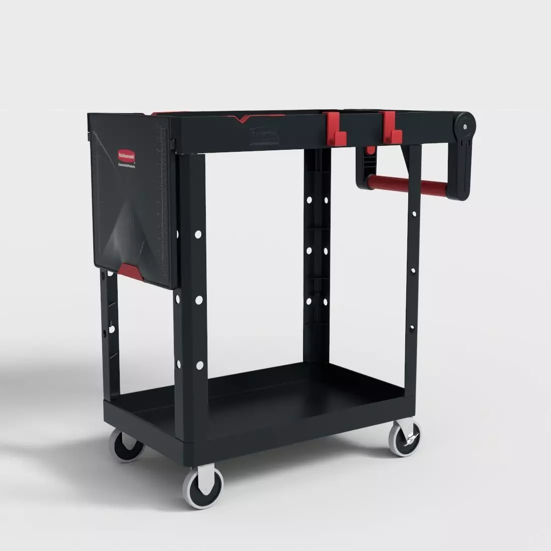 RUBBERMAID CONVERTIBLE MOBILE CART Low-poly 3D model_0