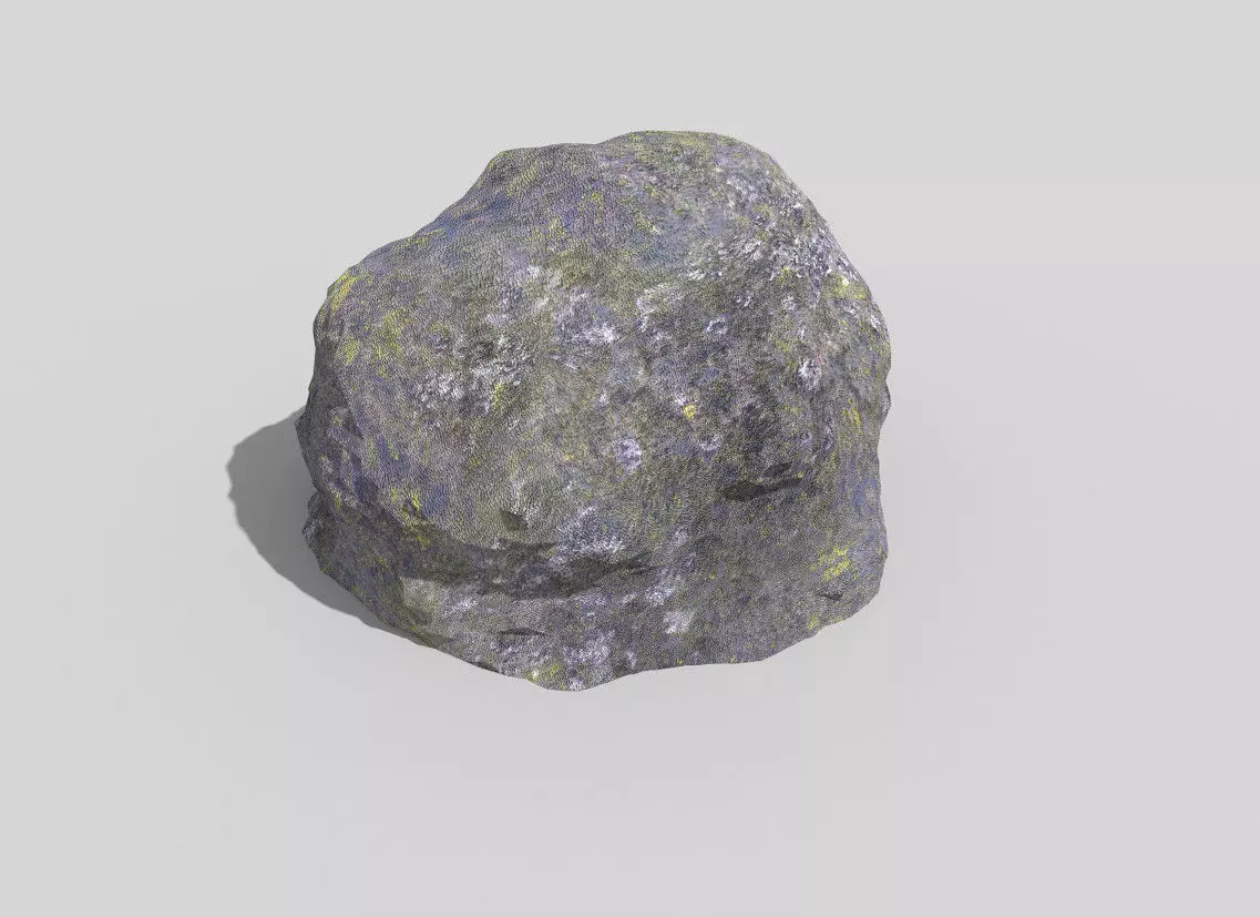 Detailed Rock 3D model_0