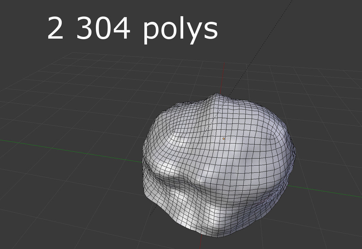 Detailed Rock 3D model_1