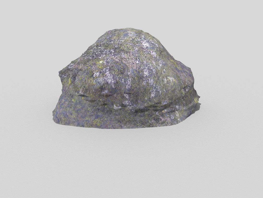 Detailed Rock 3D model_2