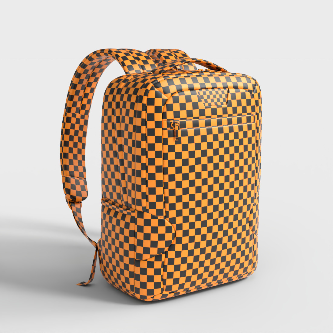 SLIM LAPTOP BACKPACK Low-poly 3D model_6