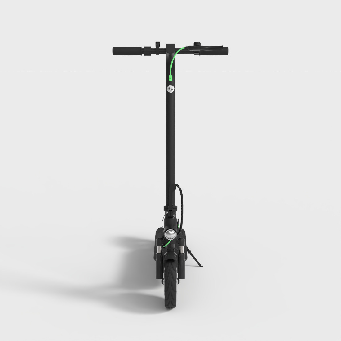 ISINWHEEL ELECTRIC SCOOTER Low-poly 3D model_1