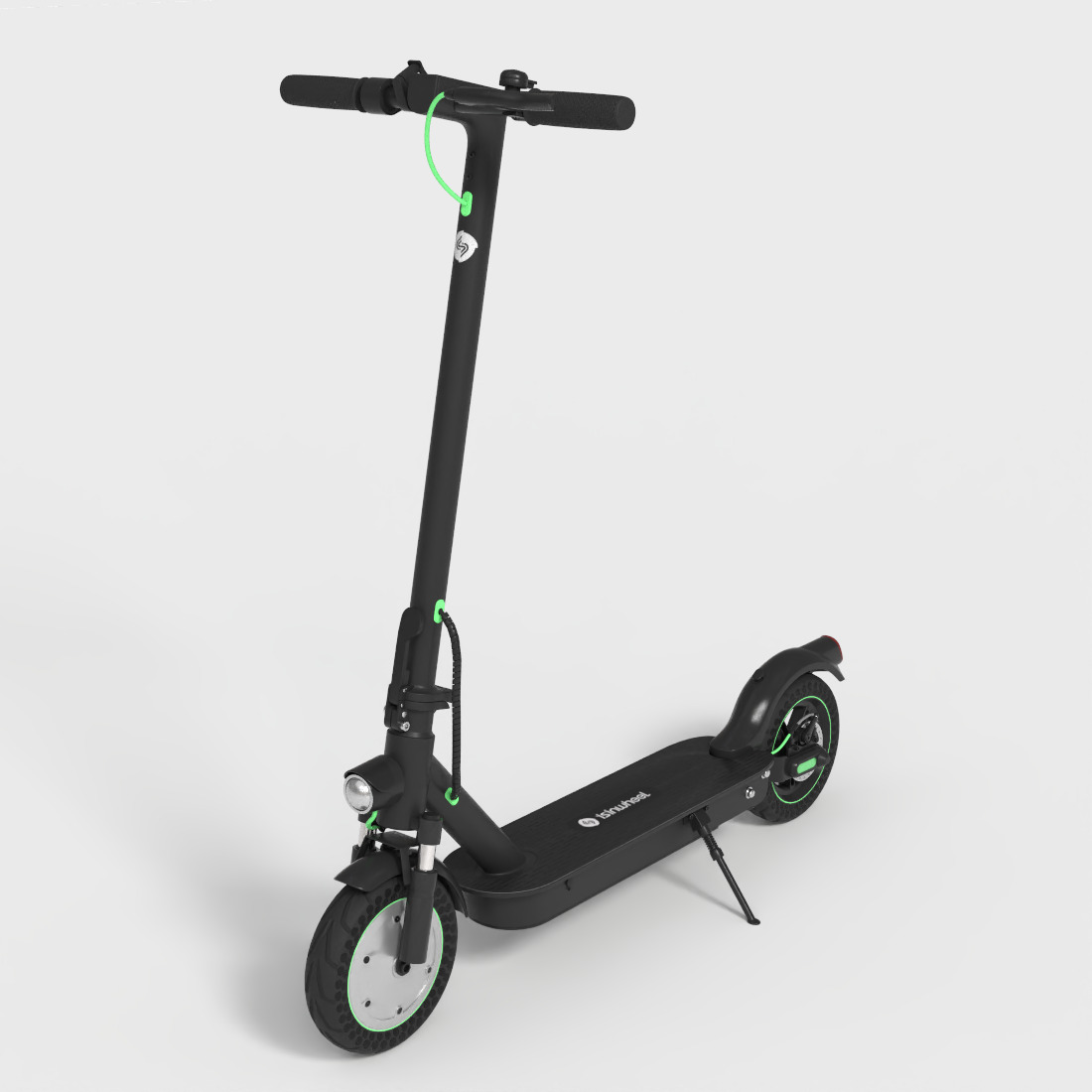 ISINWHEEL ELECTRIC SCOOTER Low-poly 3D model_4