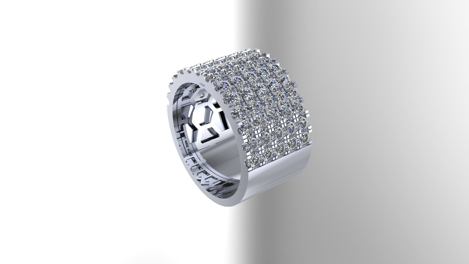 Men Ring 170 3D print model_9
