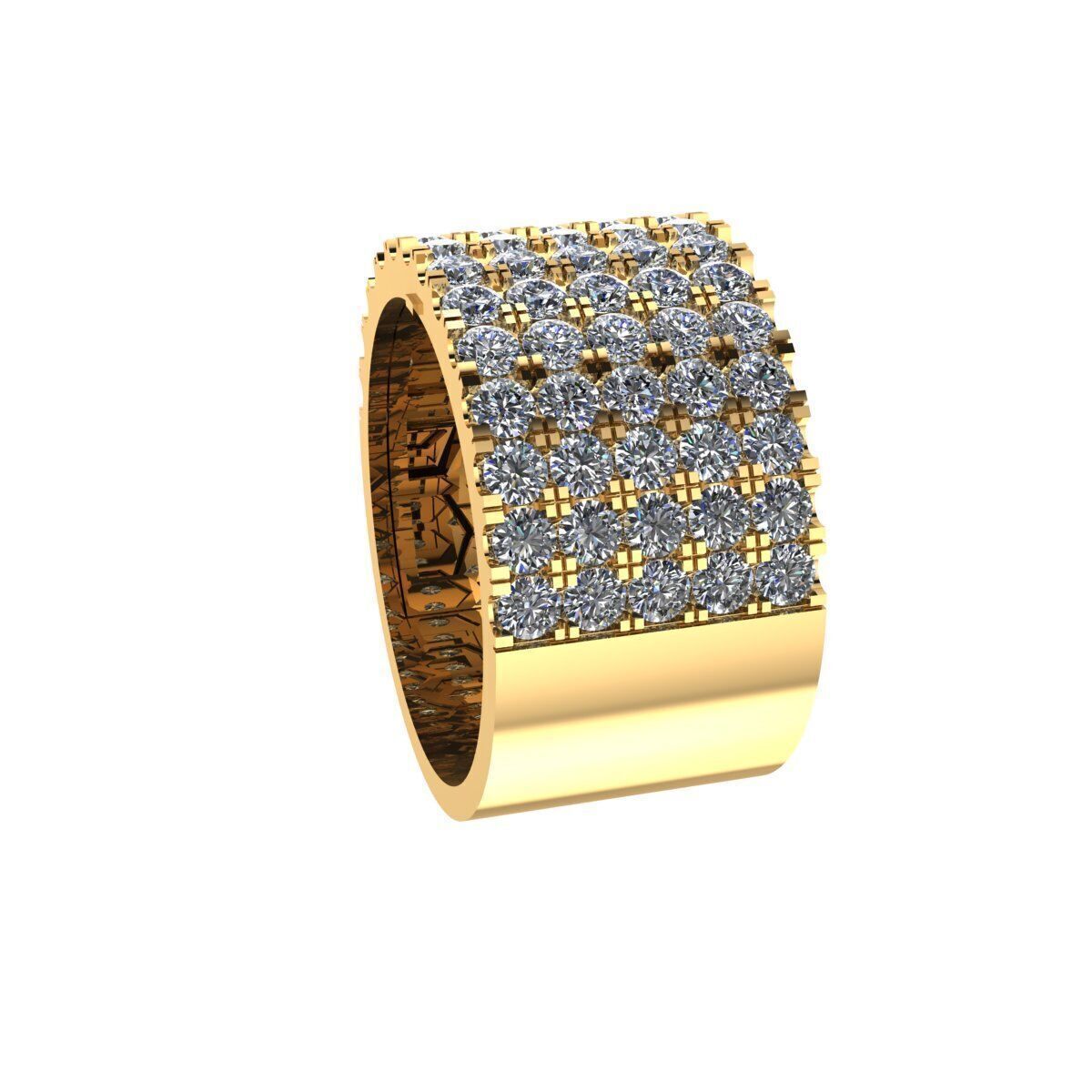 Men Ring 170 3D print model_5
