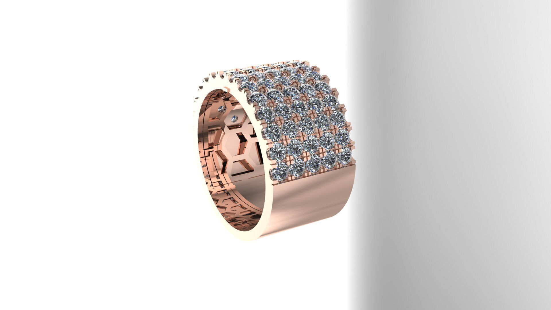 Men Ring 170 3D print model_2