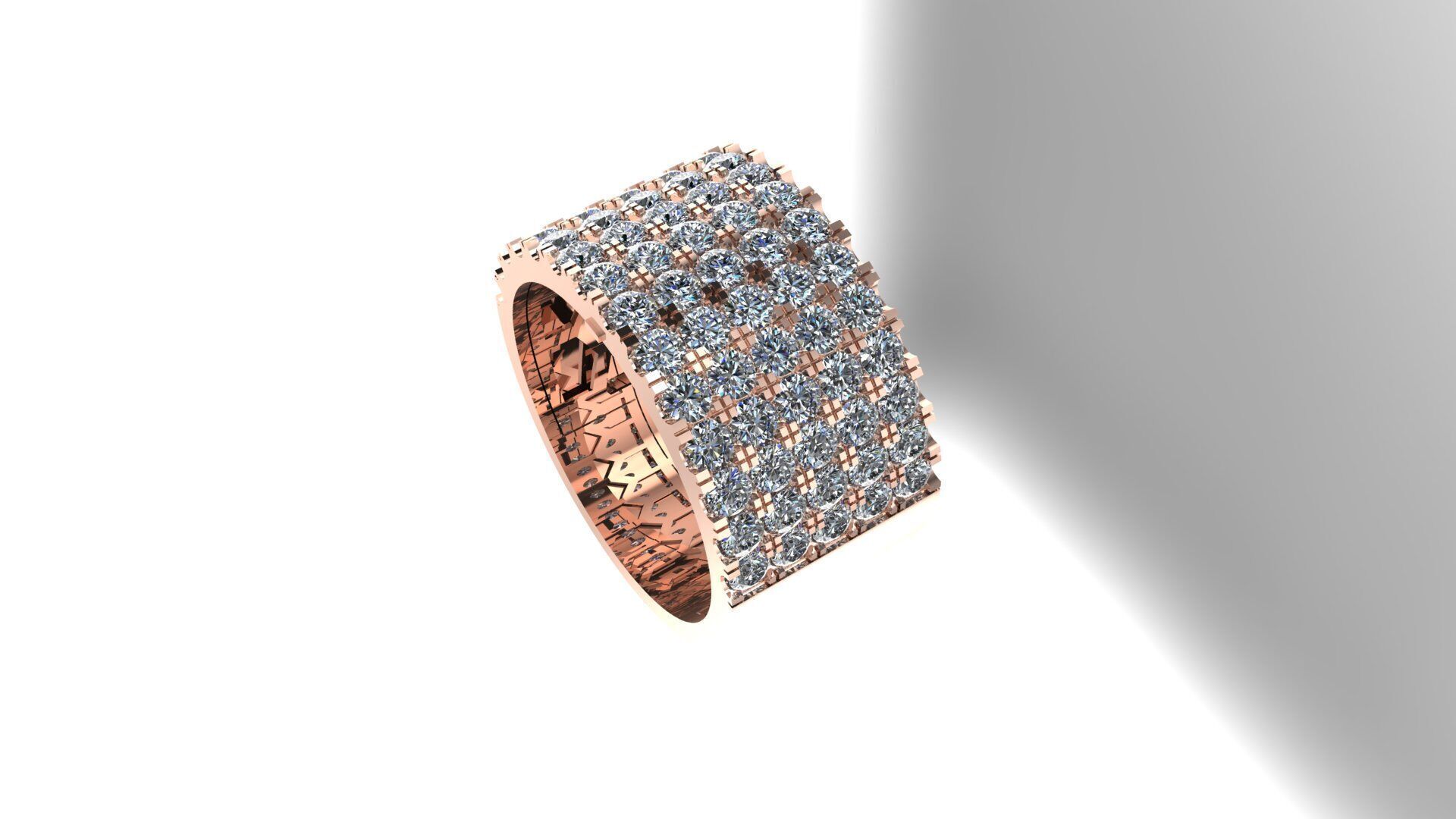 Men Ring 170 3D print model_3