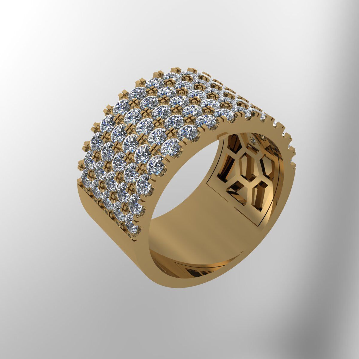 Men Ring 170 3D print model_6