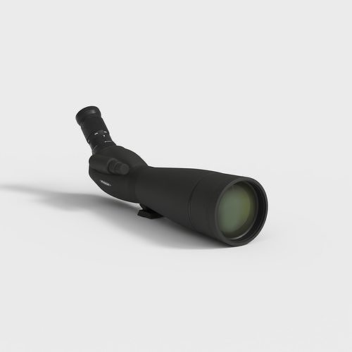 TRAILSEEKER ANGLED ZOOM SPOTTING SCOPE Low-poly 3D model