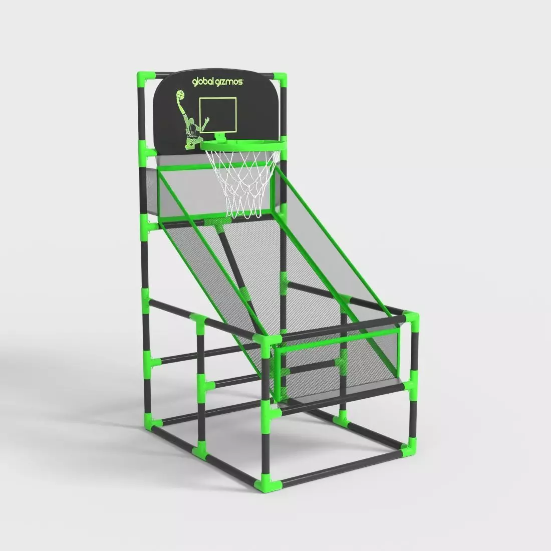 ARCADE BASKETBALL HOOP Low-poly 3D model_0