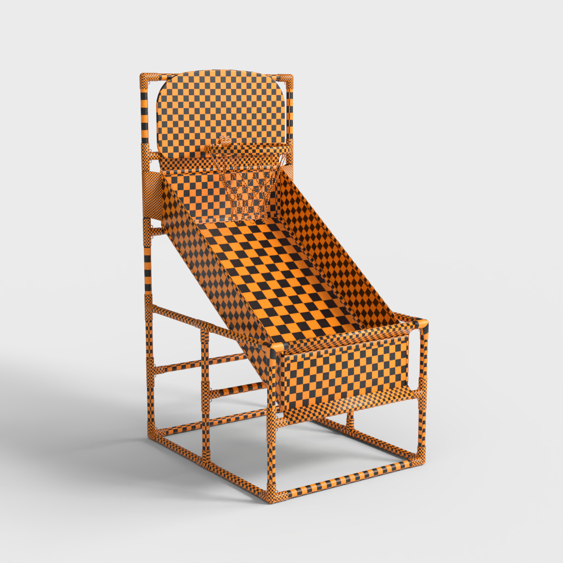 ARCADE BASKETBALL HOOP Low-poly 3D model_6