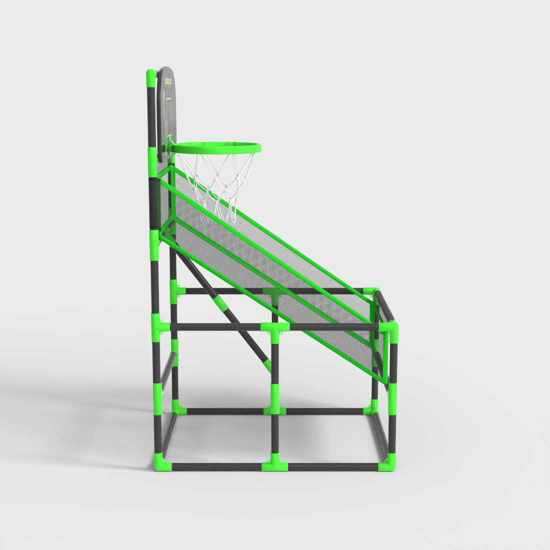 ARCADE BASKETBALL HOOP Low-poly 3D model_2