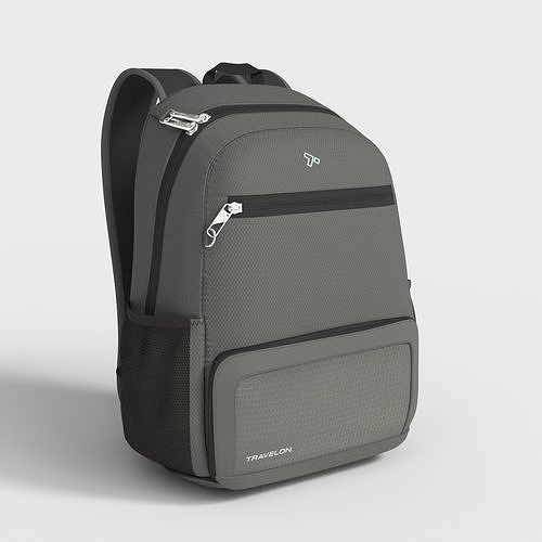 ANTI-THEFT BACKPACK Low-poly 3D model