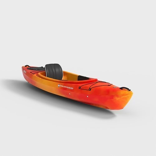 RECREATIONAL KAYAK Low-poly 3D model