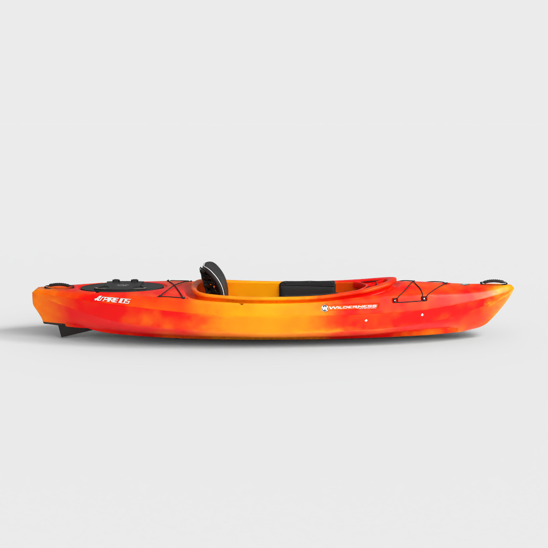 RECREATIONAL KAYAK Low-poly 3D model_2
