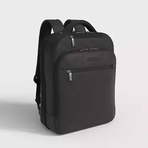 KENNETH COLE LEATHER BACKPACK