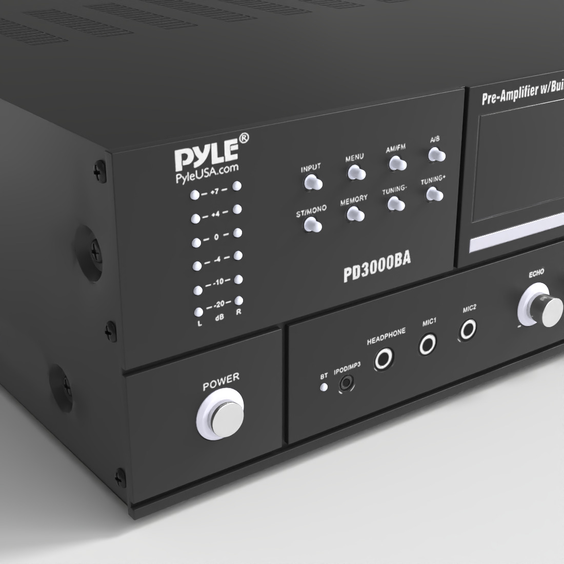 DIGITAL HOME THEATRE Low-poly 3D model_5