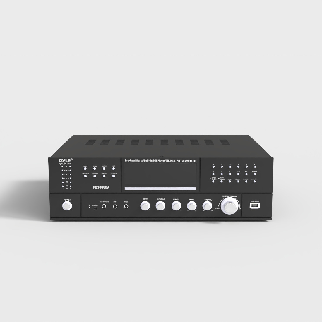 DIGITAL HOME THEATRE Low-poly 3D model_1