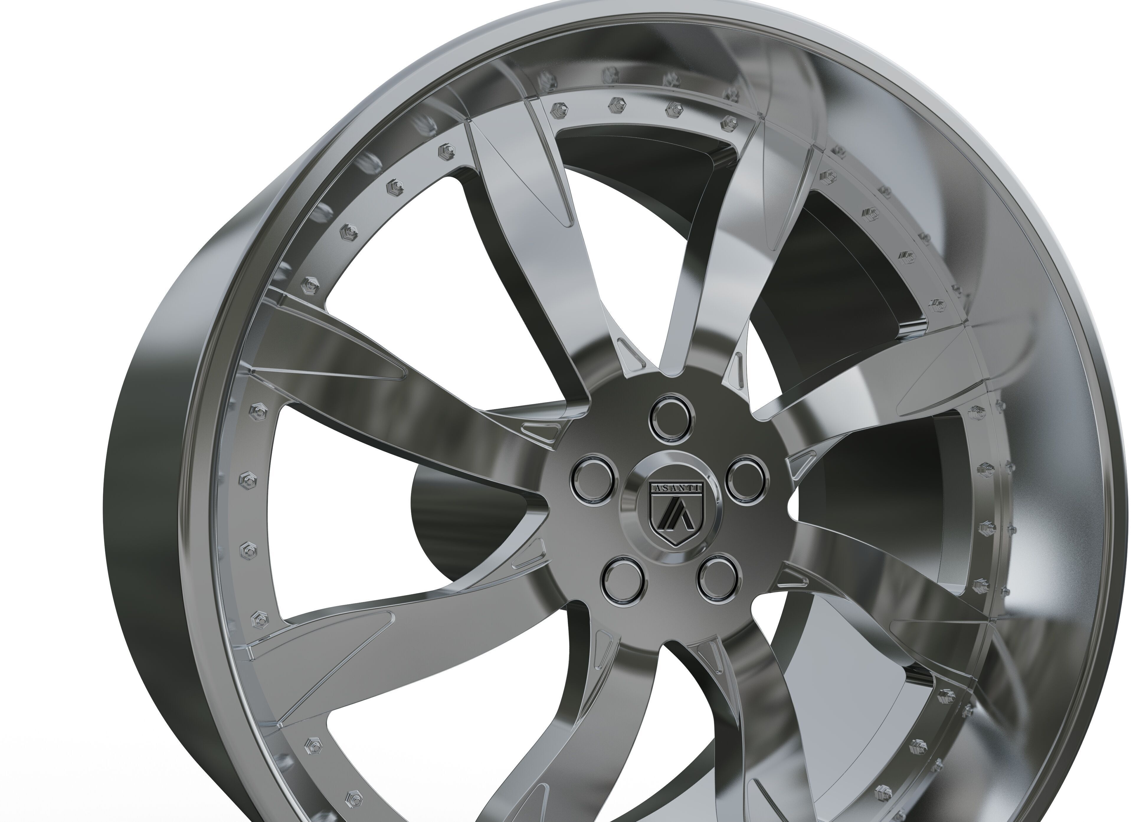 ASANTI AF841 WHEEL  3D print model_2