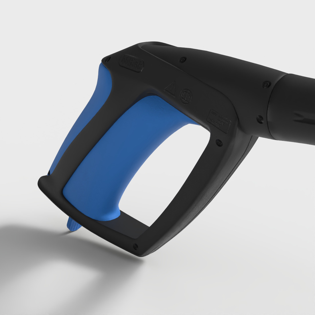 PRESSURE WASHER GUN Low-poly 3D model_5