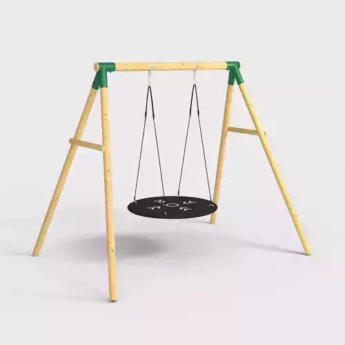 WOODEN GARDEN SWING