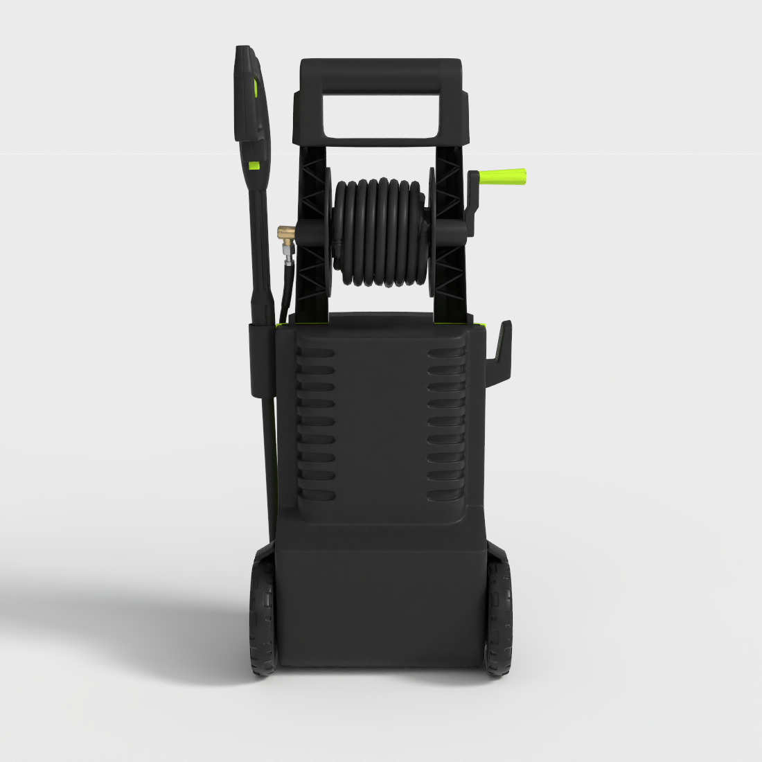 PRESSURE WASHER Low-poly 3D model_3
