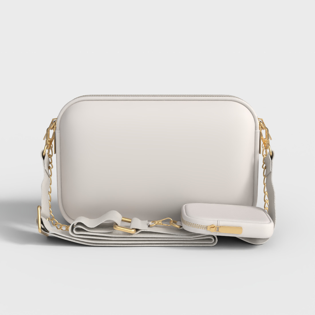 WOMENS SHOULDER BAG Low-poly 3D model_3