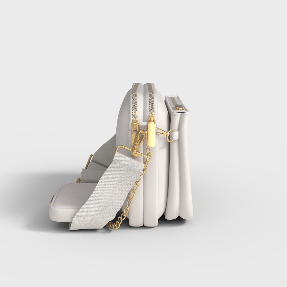 WOMENS SHOULDER BAG Low-poly 3D model_2