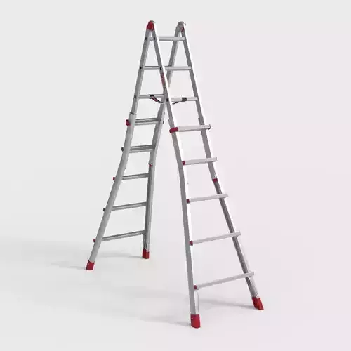 ALUMINIUM TELESCOPIC LADDER