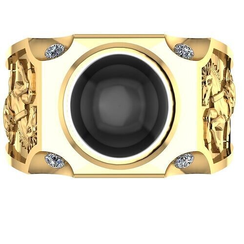 Men Ring 174 3D print model