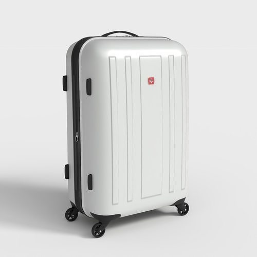 SWISSGEAR SUITCASE Low-poly 3D model