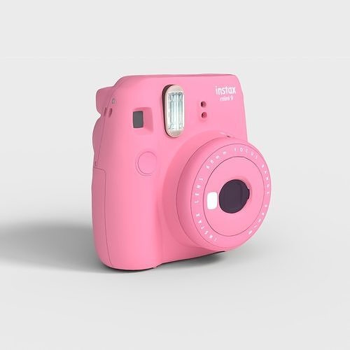 FUJIFILM INSTAX Low-poly 3D model