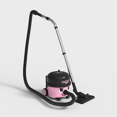 VACUUM CLEANER Low-poly 3D model