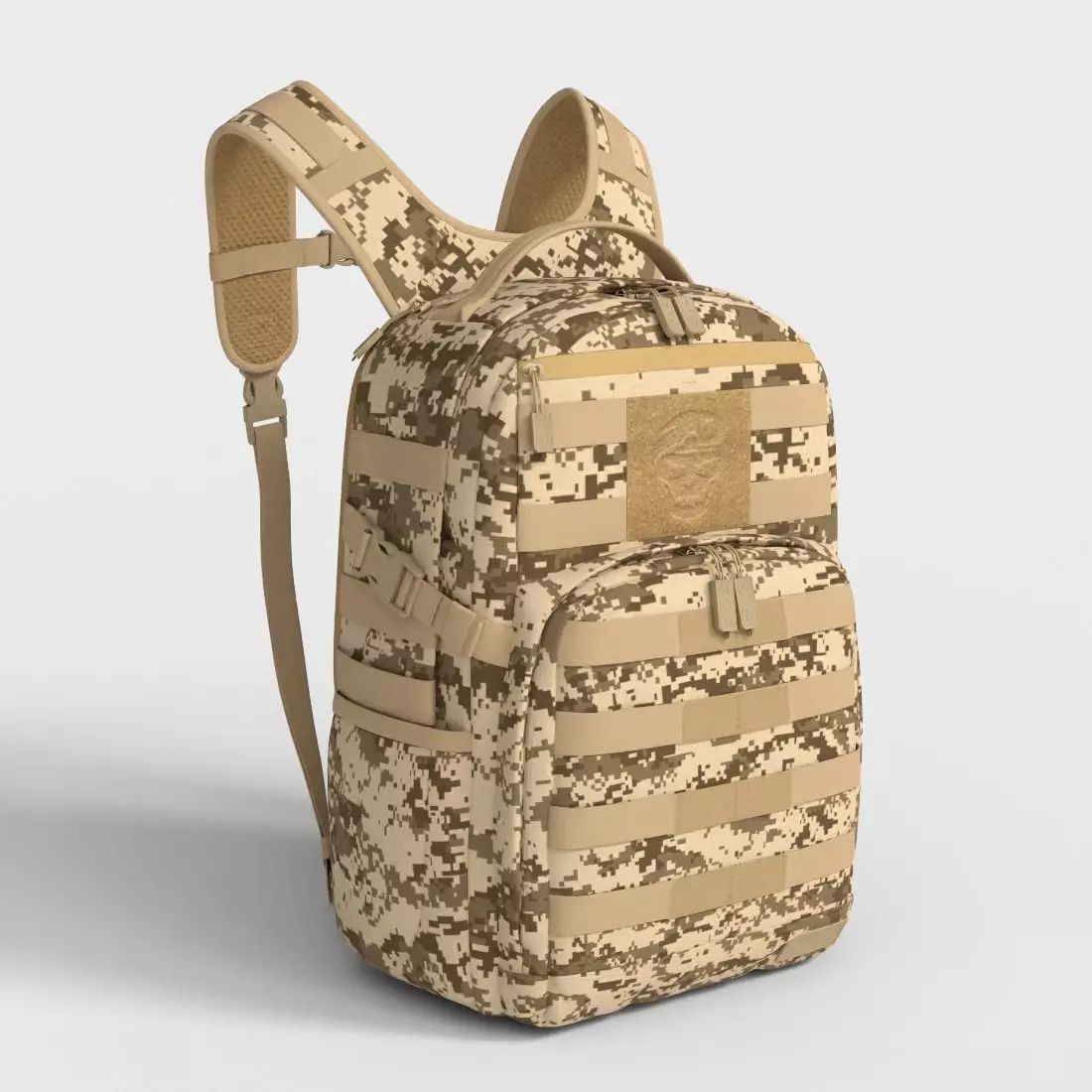 NINJA TACTICAL BACKPACK Low-poly 3D model