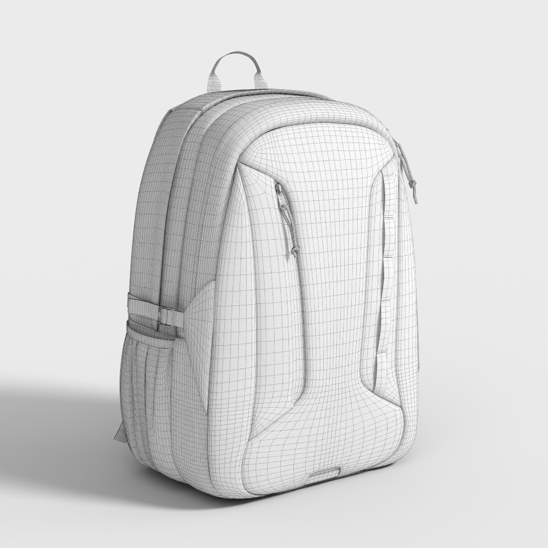 WOMENS AGAVE BACKPACK Low-poly 3D model_7