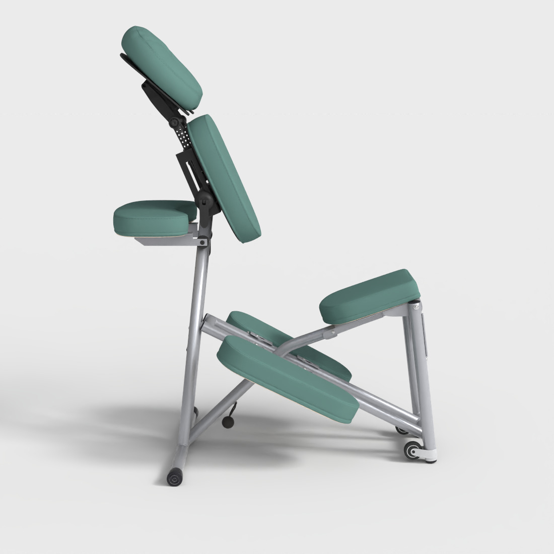 PORTABLE MASSAGE CHAIR Low-poly 3D model_2