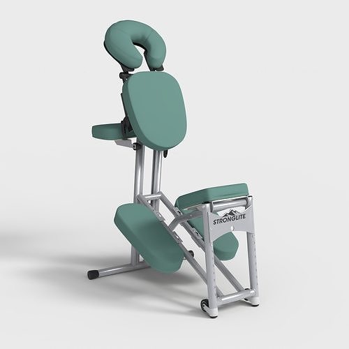 PORTABLE MASSAGE CHAIR Low-poly 3D model