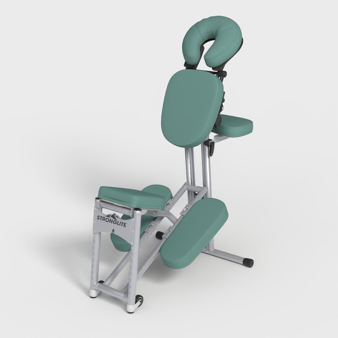 PORTABLE MASSAGE CHAIR Low-poly 3D model_4