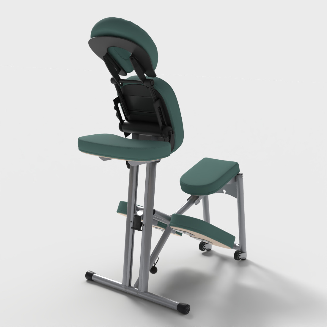 PORTABLE MASSAGE CHAIR Low-poly 3D model_7