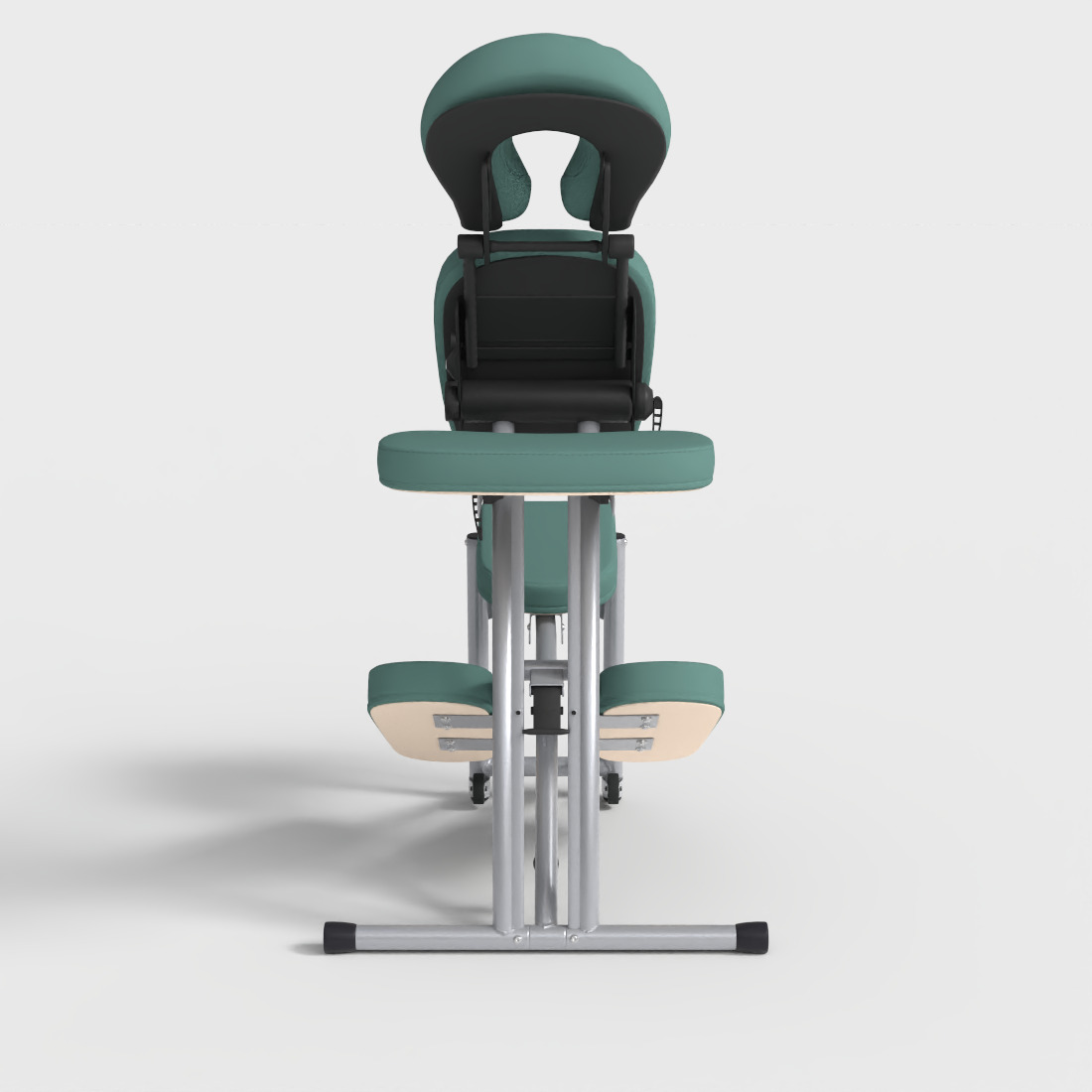 PORTABLE MASSAGE CHAIR Low-poly 3D model_3